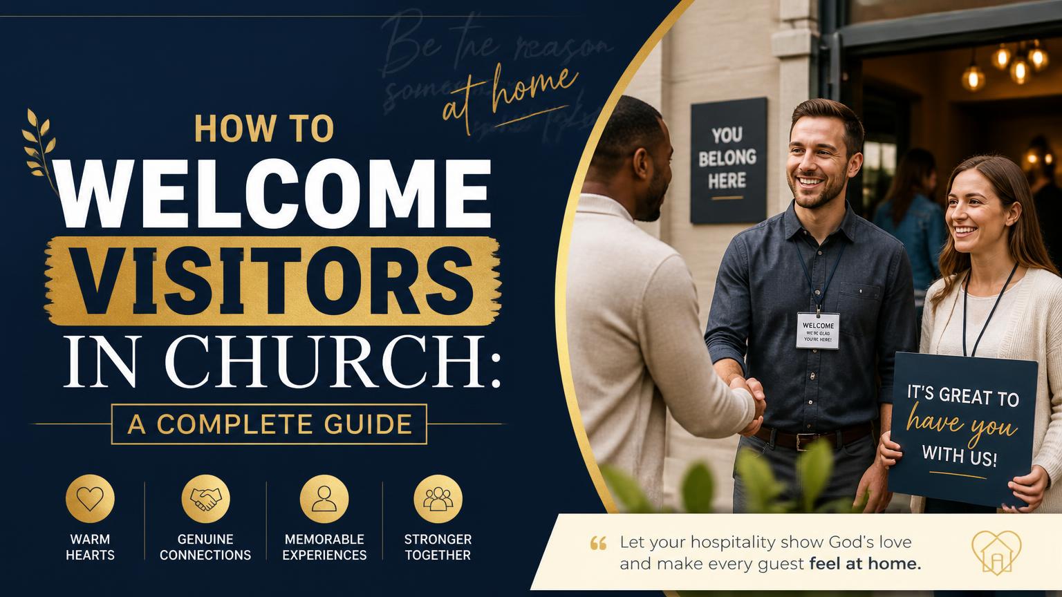 How to Welcome Visitors in Church