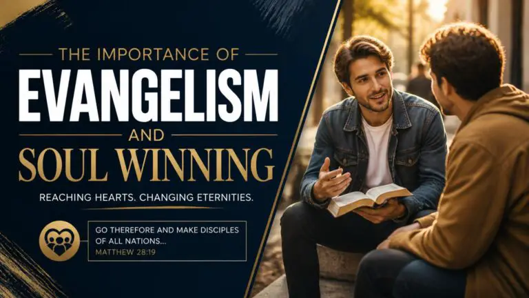 The Importance of Evangelism and Soul Winning