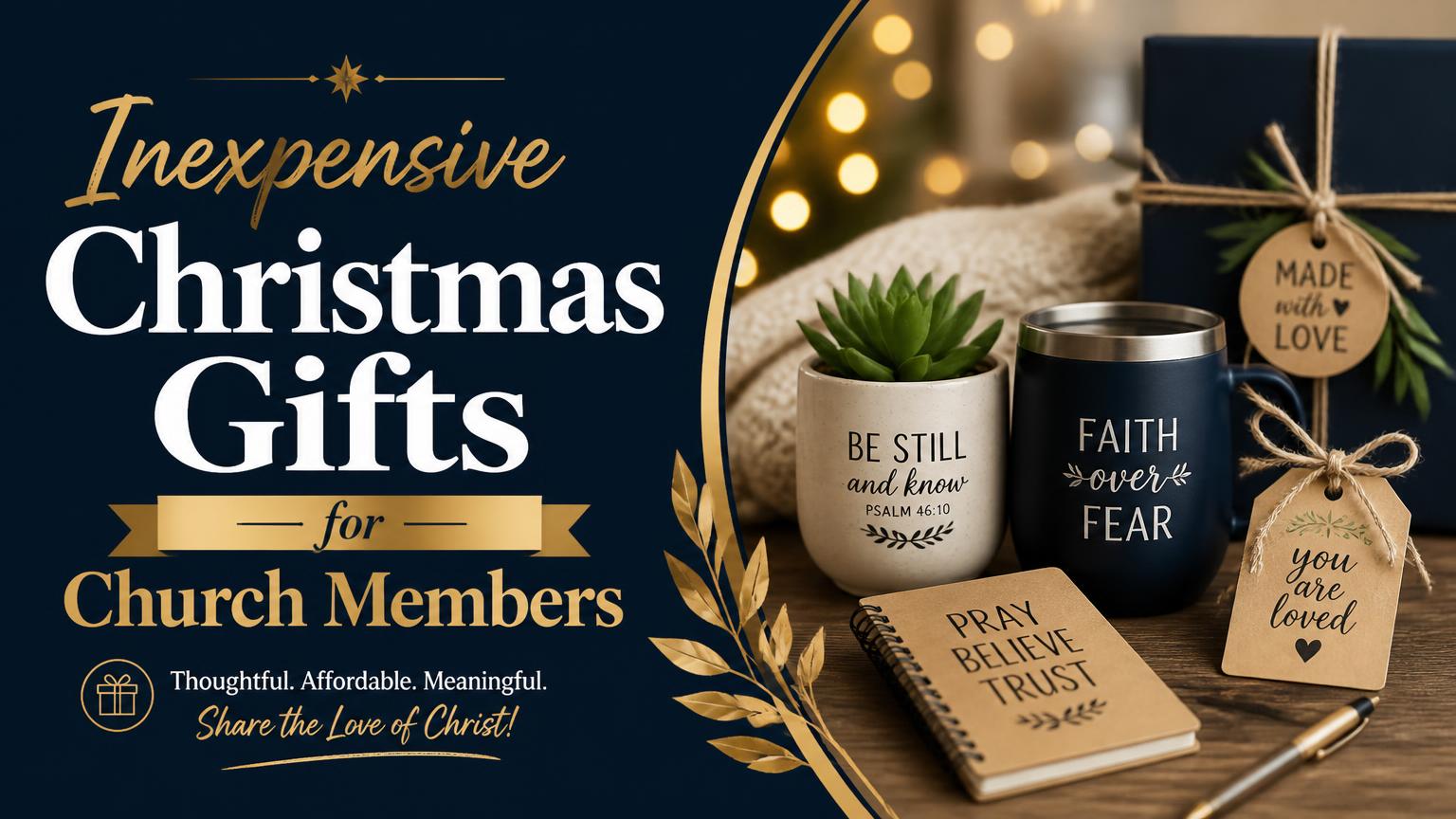 Inexpensive Christmas Gifts for Church Members