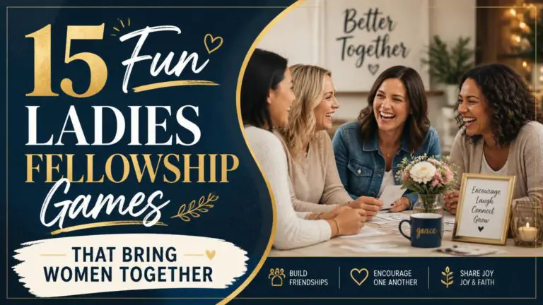 15 Fun Ladies Fellowship Games That Bring Women Together