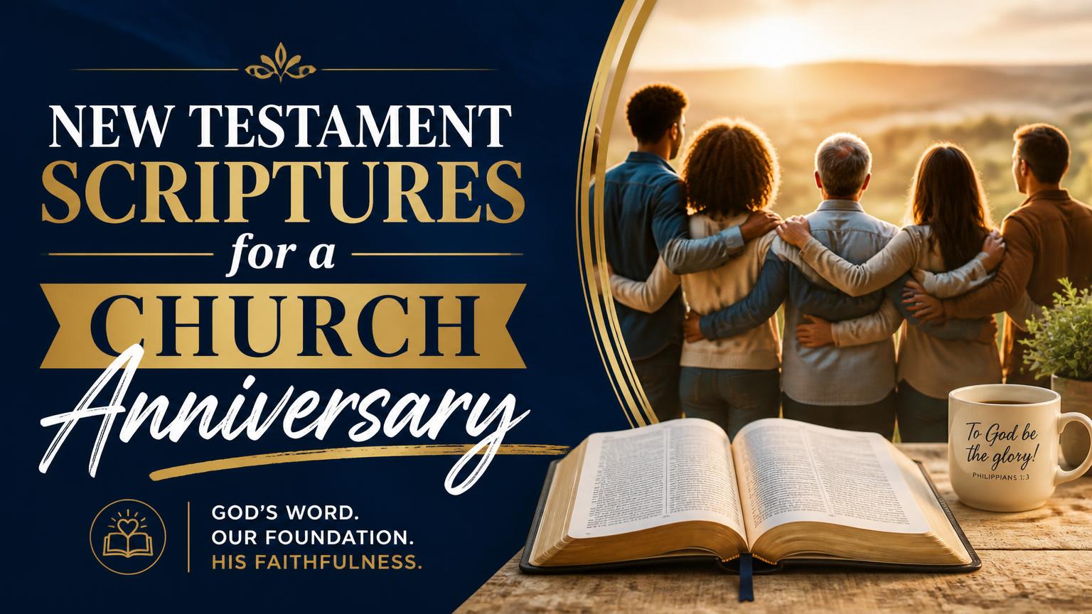 New Testament Scripture for Church Anniversary