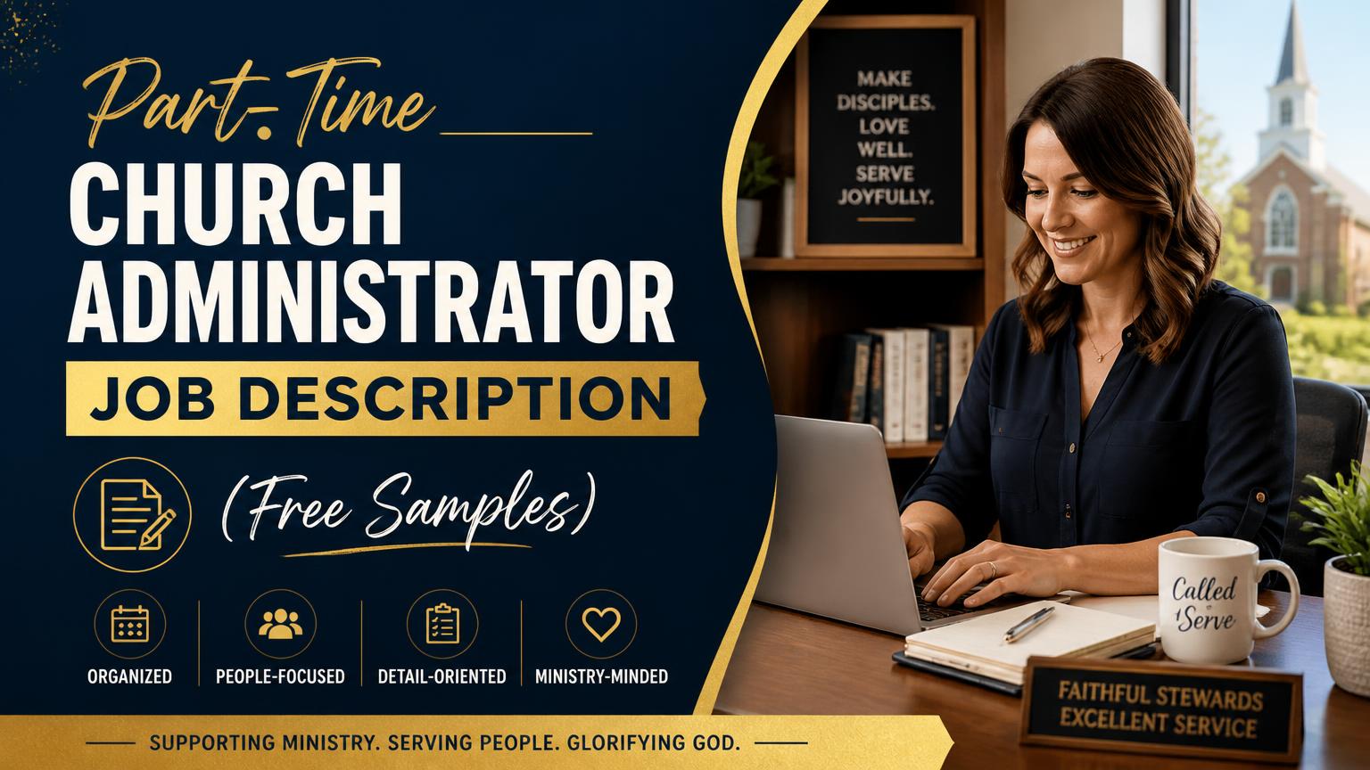 Part Time Church Administrator Job Description