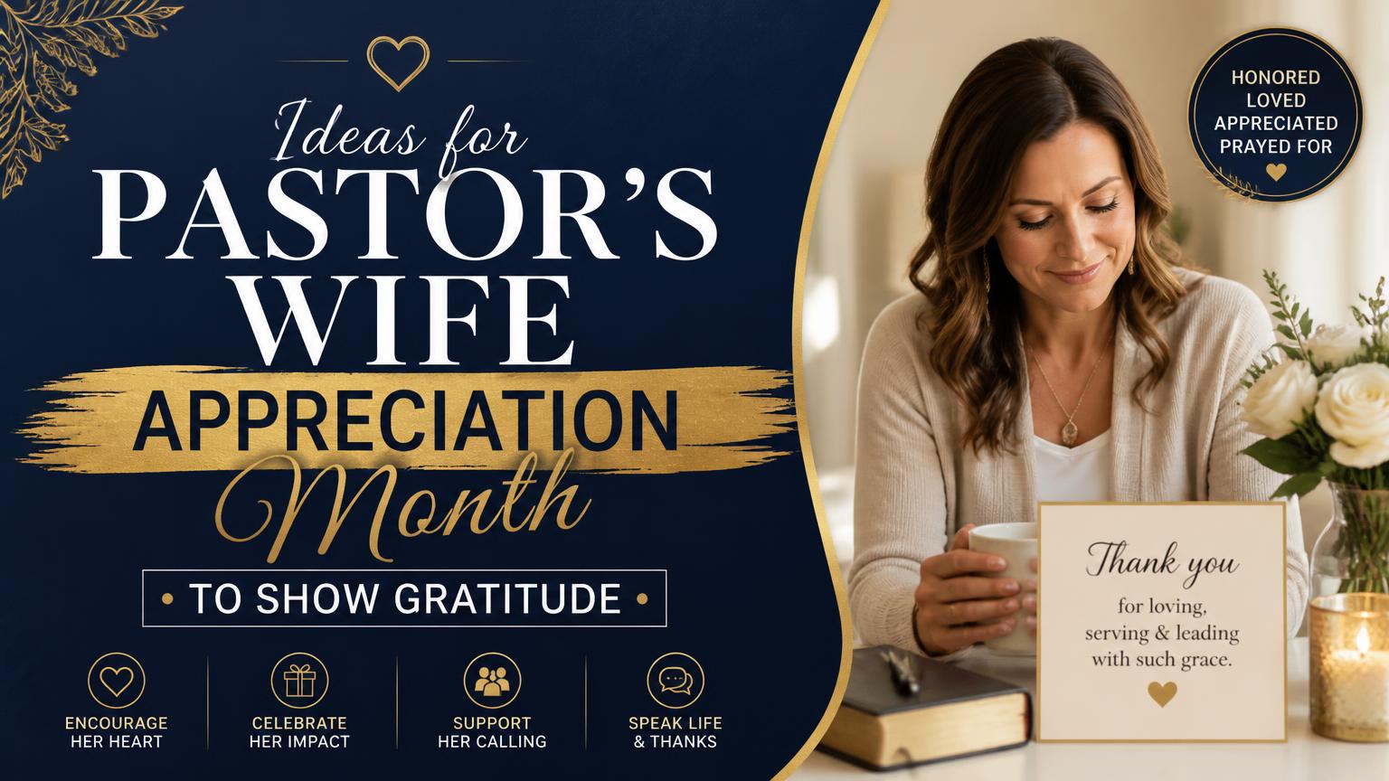 Pastors Wife Appreciation Month