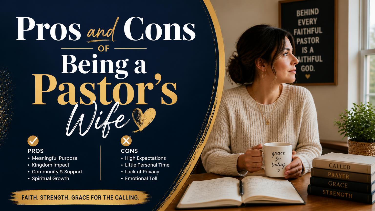 Pros and Cons of Being a Pastors Wife