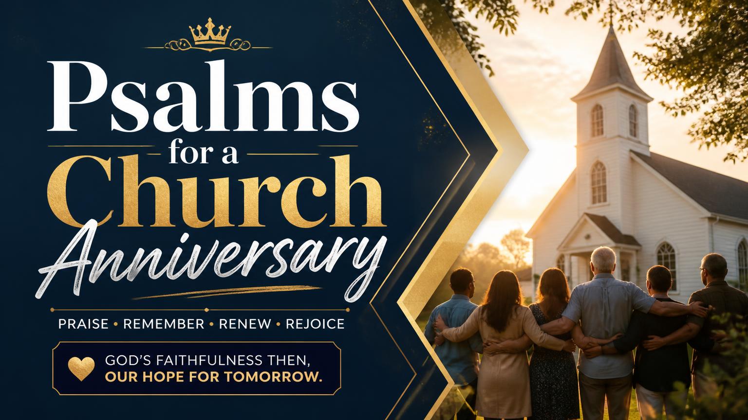 Psalm for Church Anniversary