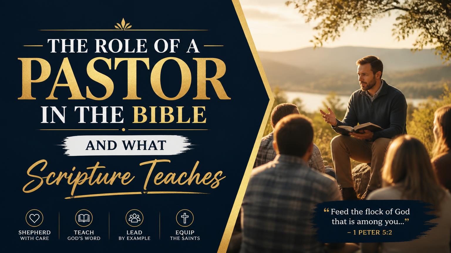 Role of a Pastor in the Bible