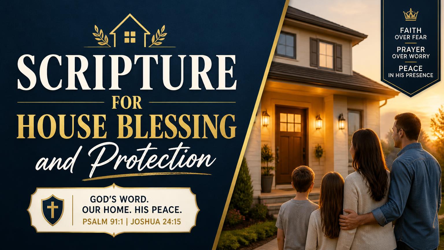 Scripture for House Blessing and Protection