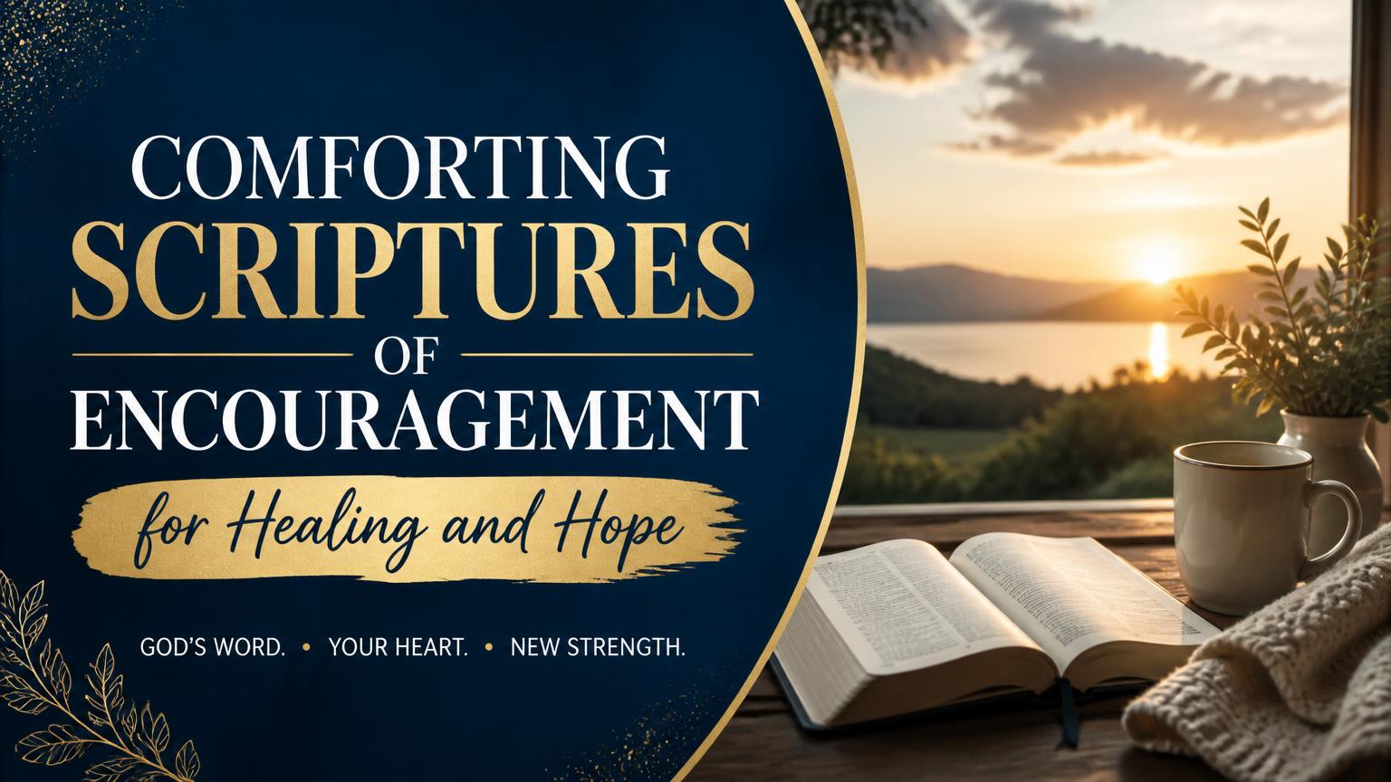 Scriptures of Encouragement for Healing