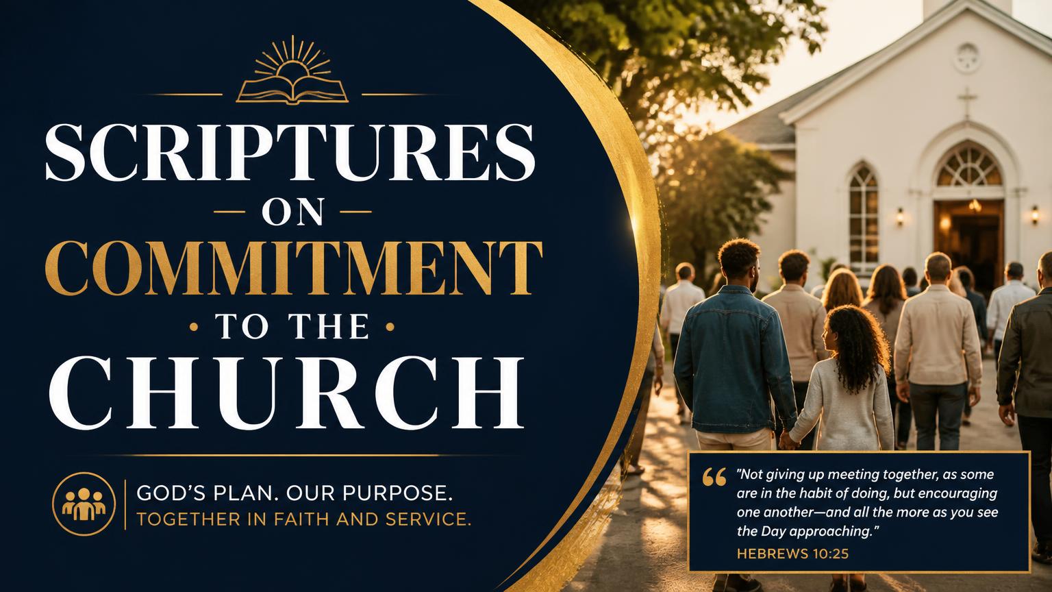 Scriptures on Commitment to the Church