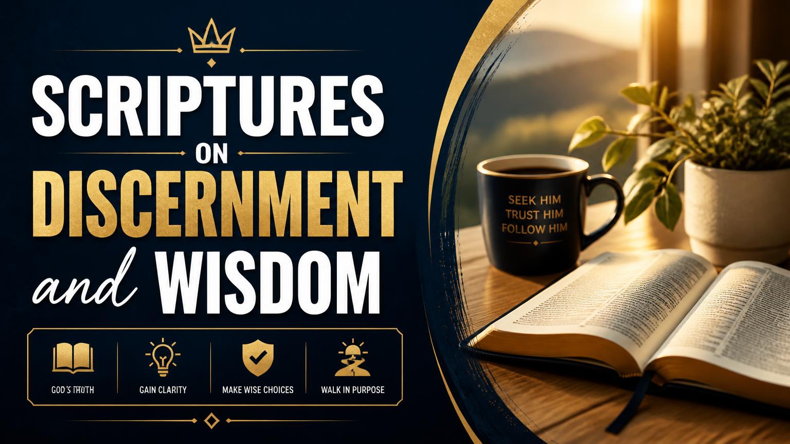 Scriptures on Discernment and Wisdom