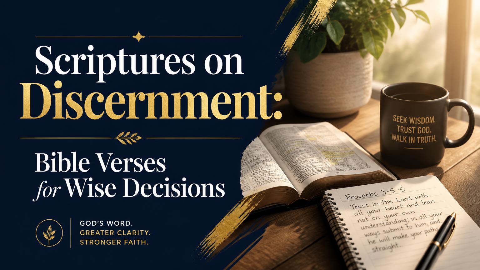 Scriptures on Discernment