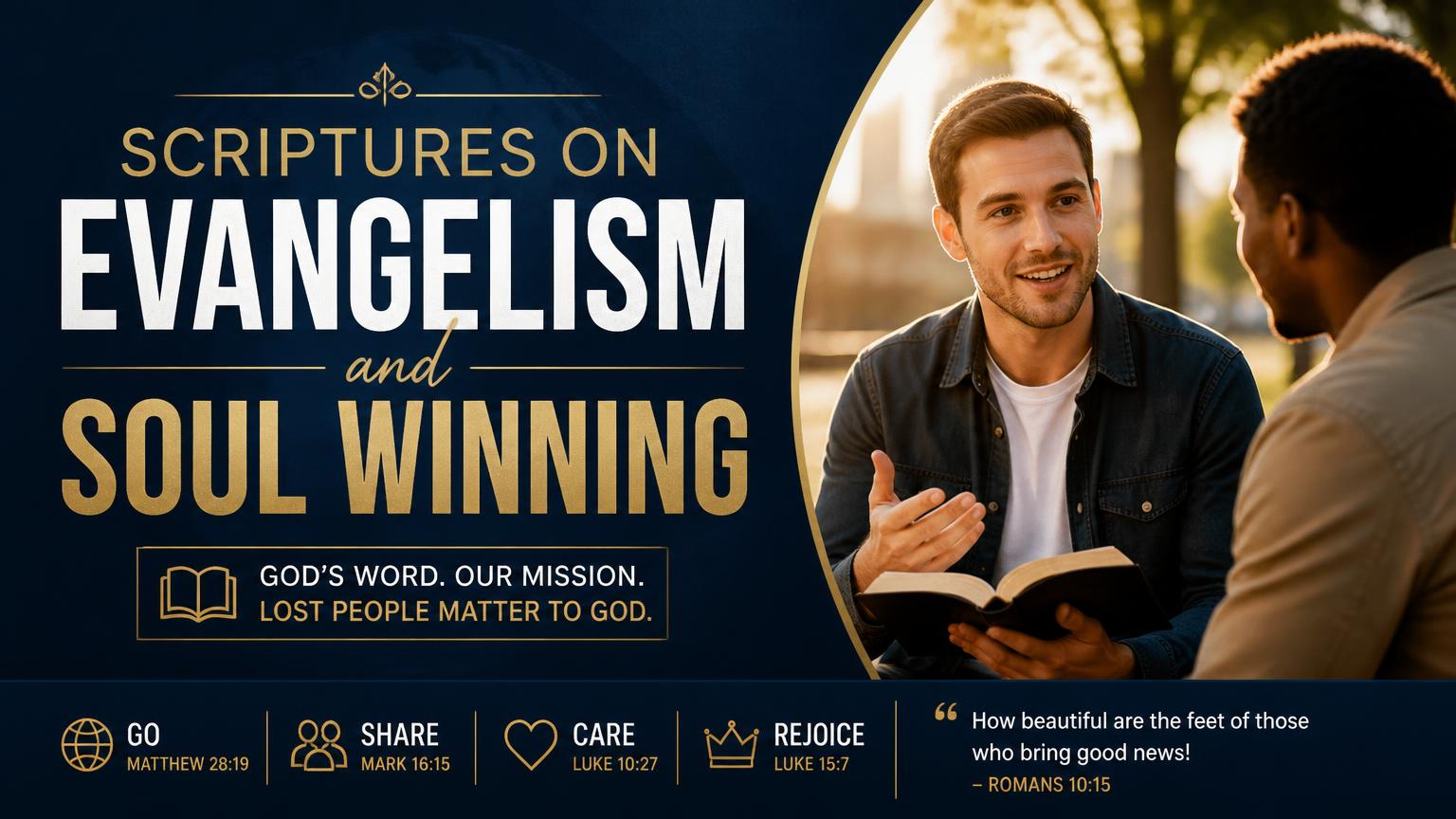 Scriptures on Evangelism and Soul Winning