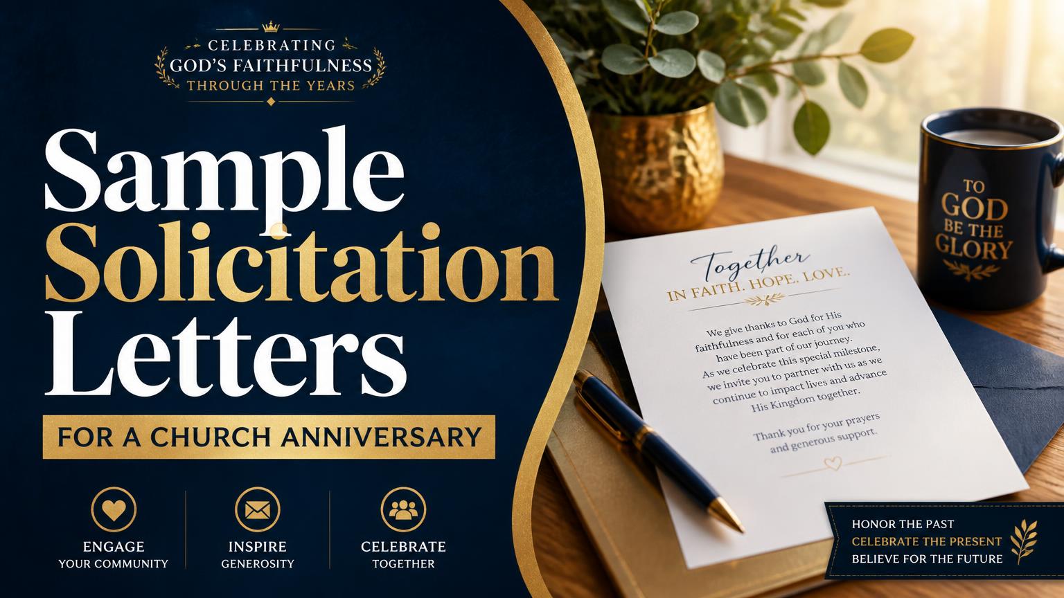 Solicitation Letter for Church Anniversary