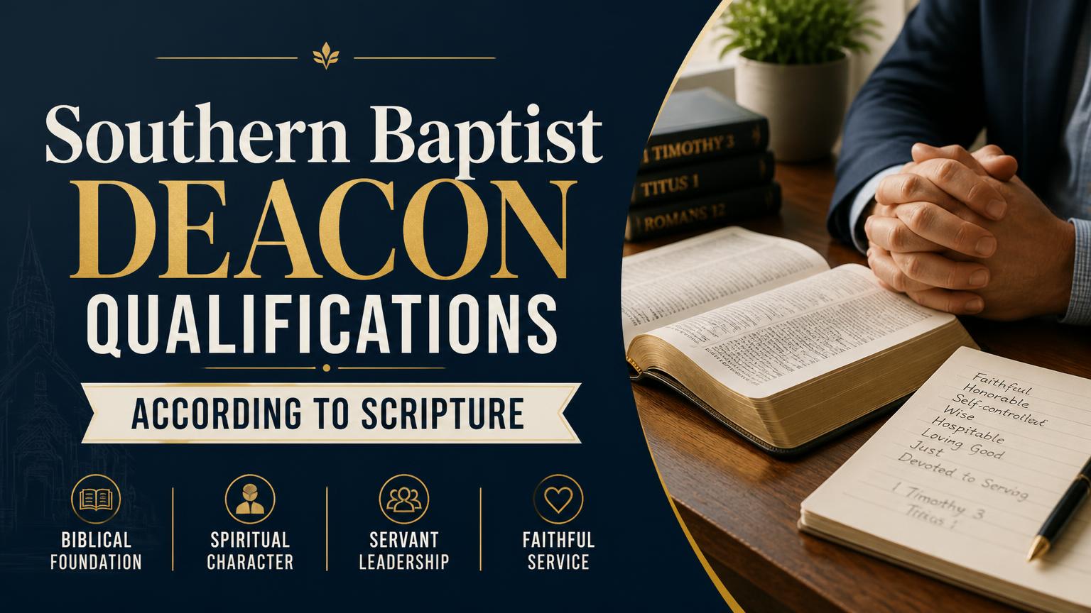 Southern Baptist Deacon Qualifications