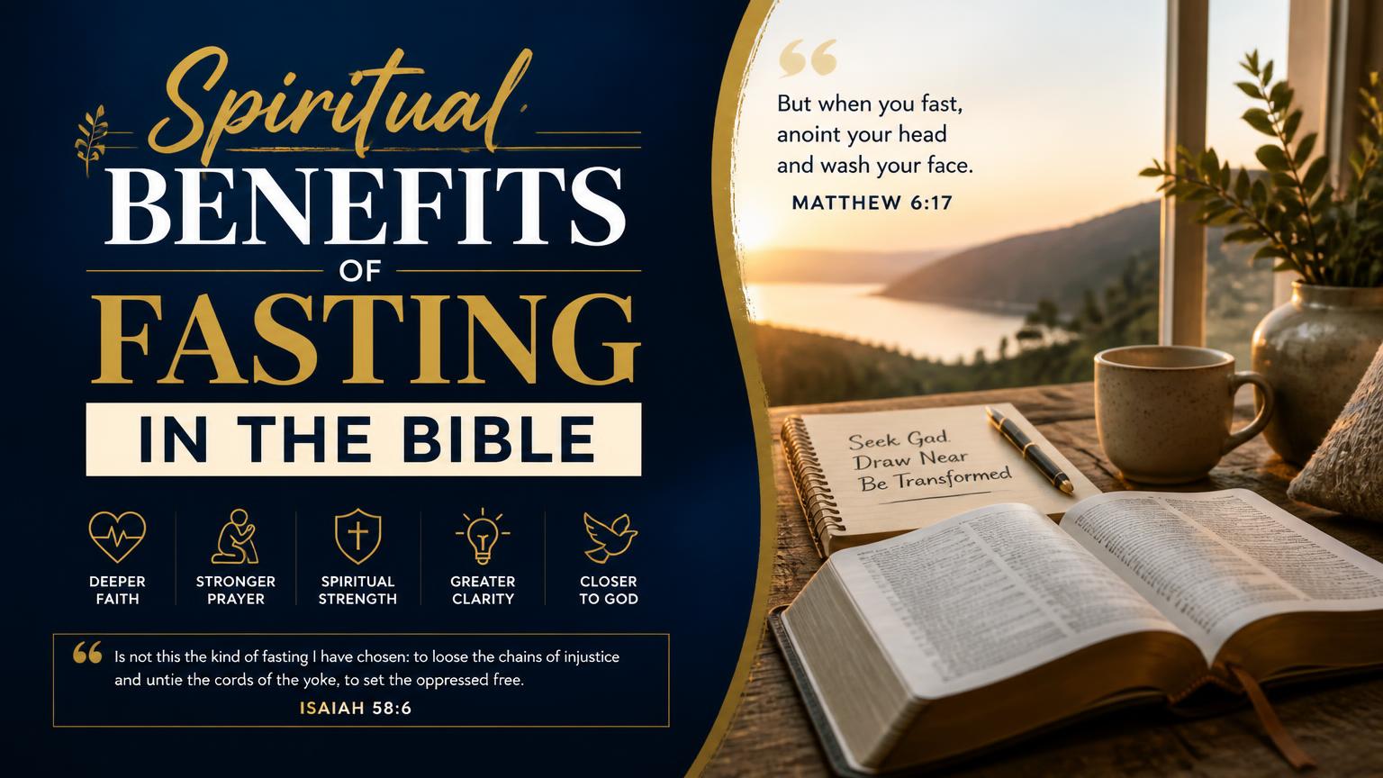 Spiritual Benefits of Fasting in the Bible
