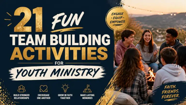 21 Fun Team Building Activities for Youth Ministry