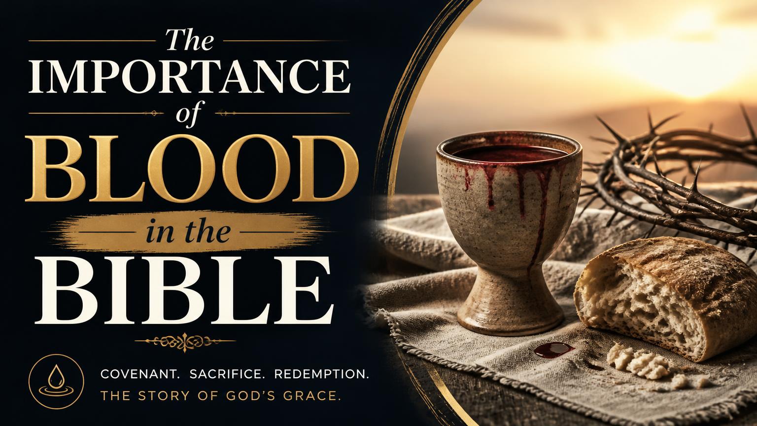 The Importance of Blood in the Bible