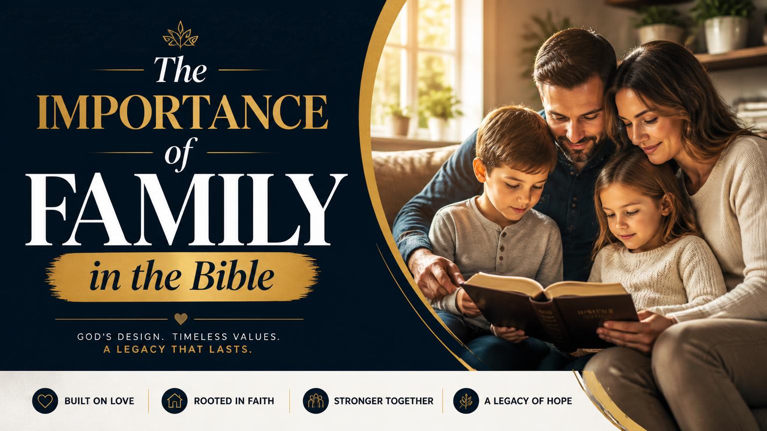 The Importance of Family in the Bible
