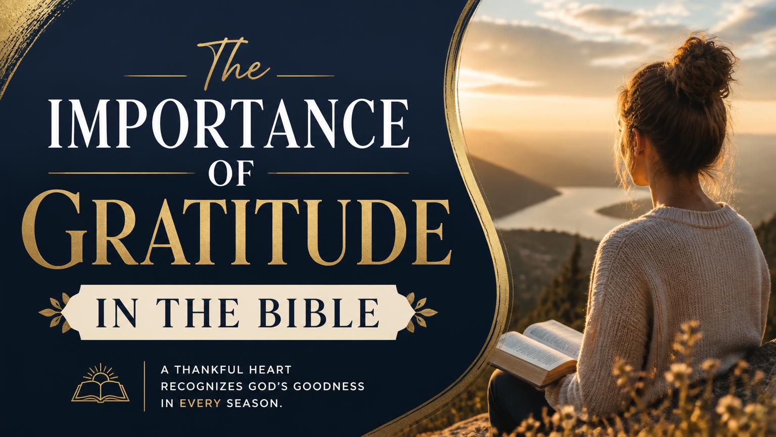 The Importance of Gratitude in the Bible