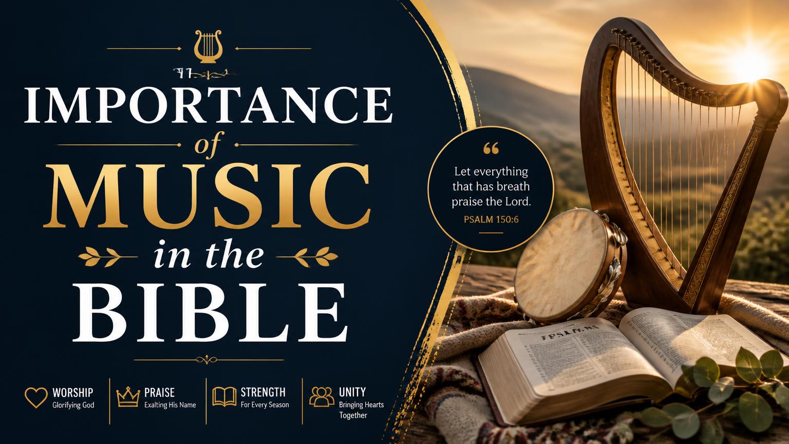 The Importance of Music in the Bible