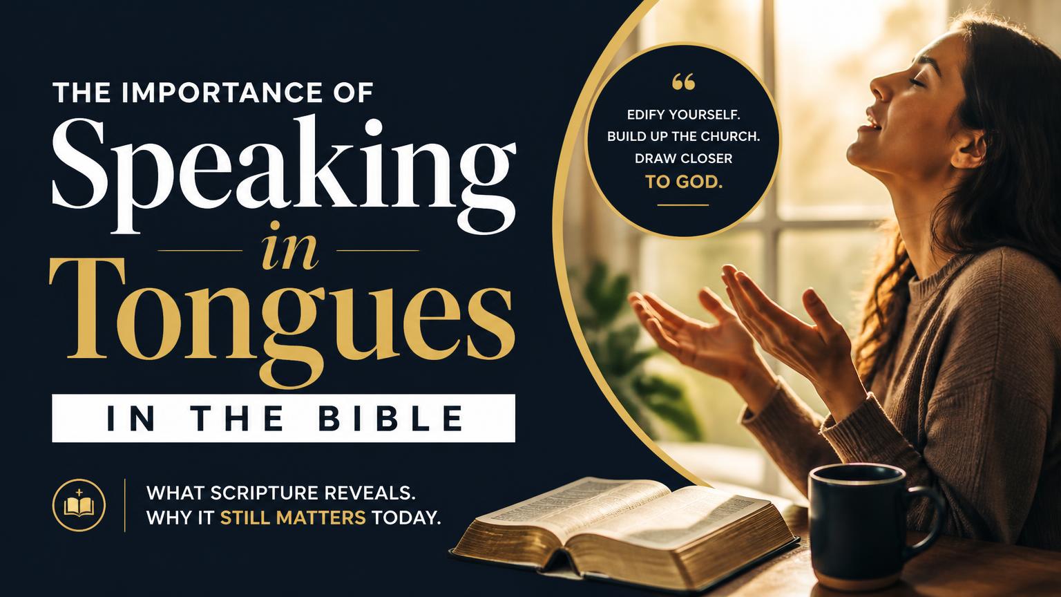 The Importance of Speaking in Tongues in the Bible