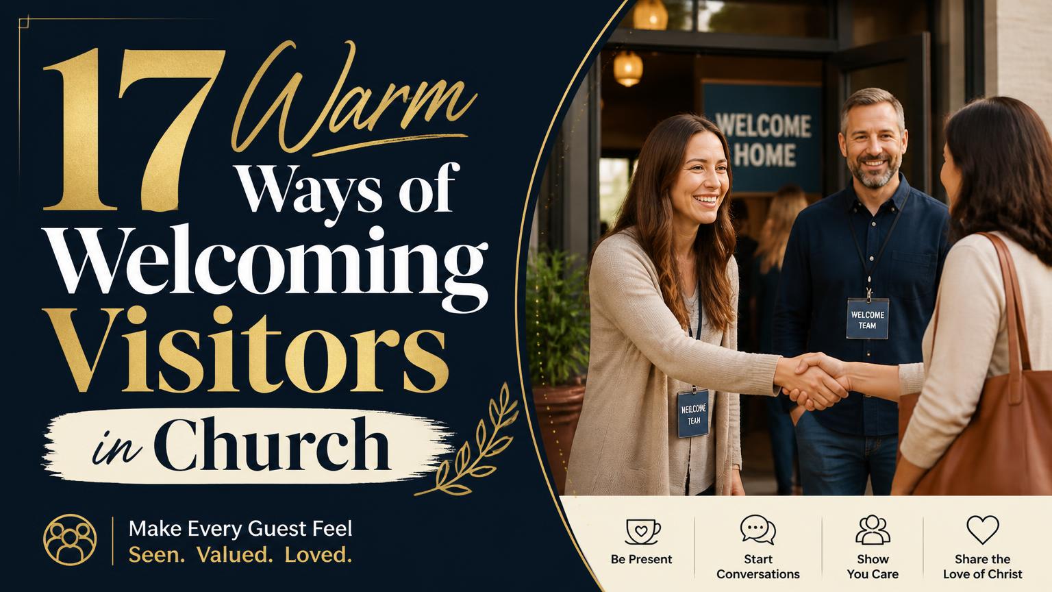 Welcoming Visitors in Church