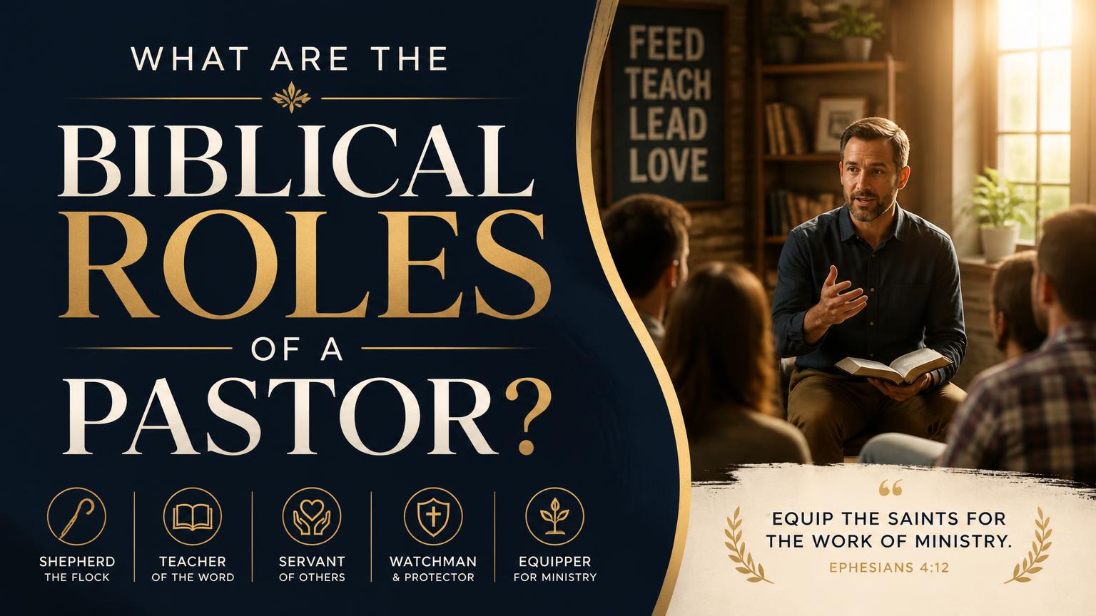 What Are the Biblical Roles of a Pastor