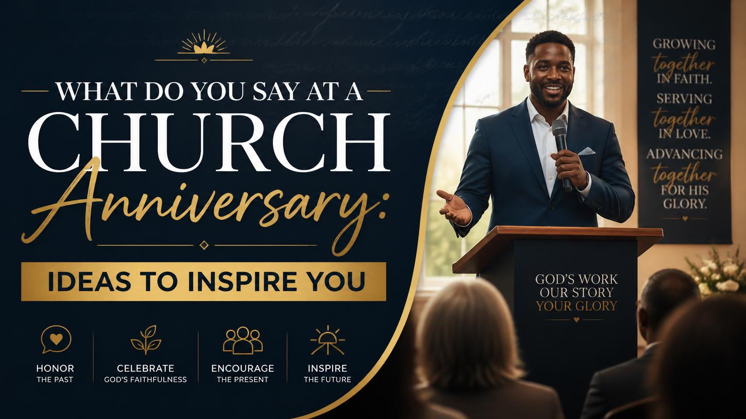 What Do You Say at a Church Anniversary: Ideas to Inspire You