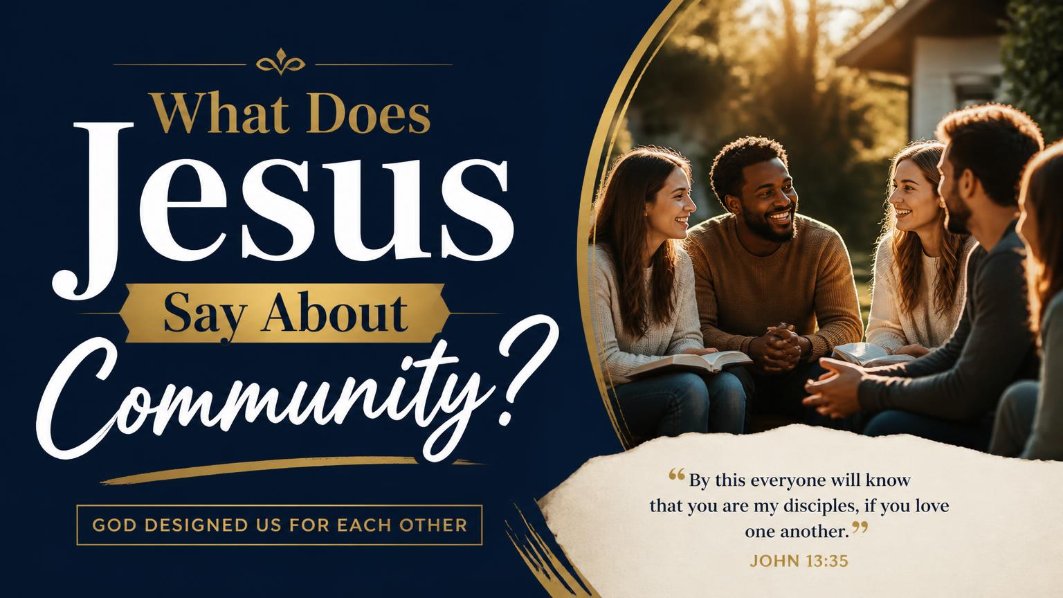 What Does Jesus Say About Community