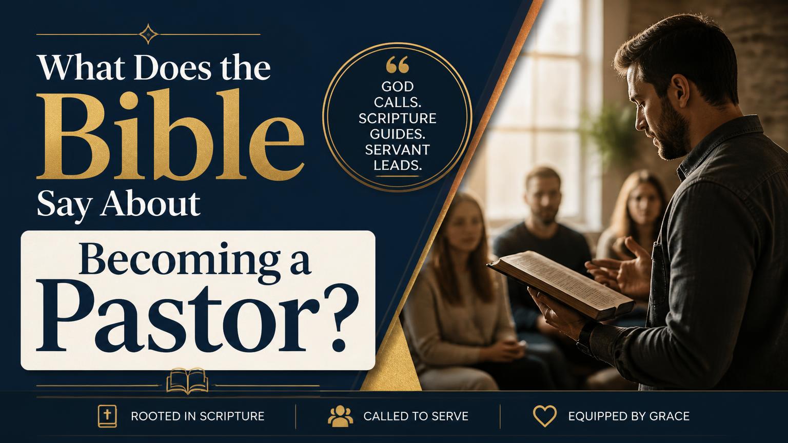 What Does the Bible Say About Becoming a Pastor