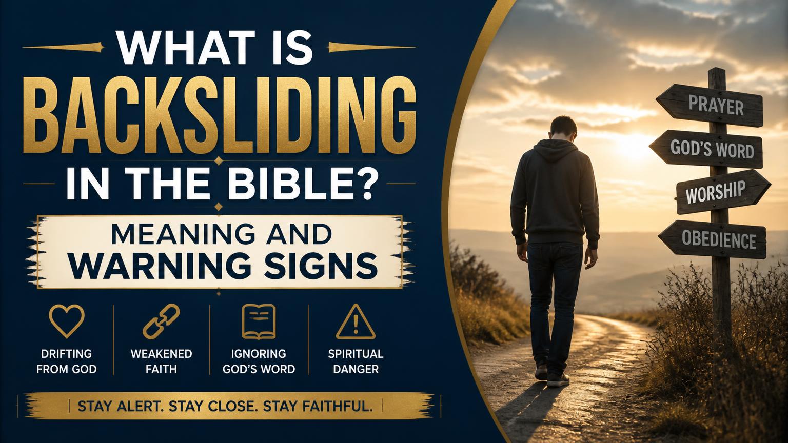 What Is Backsliding in the Bible