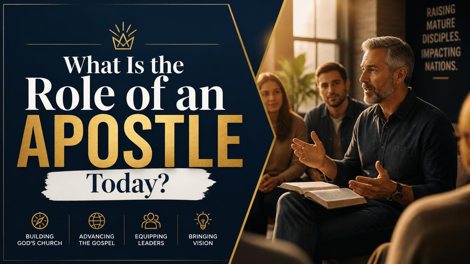 What Is the Role of an Apostle Today