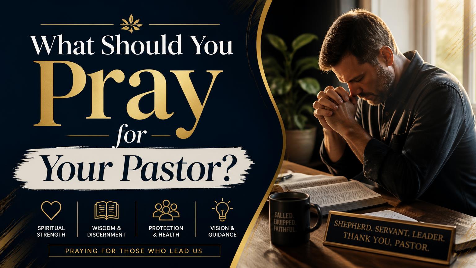 What Should You Pray for Your Pastor