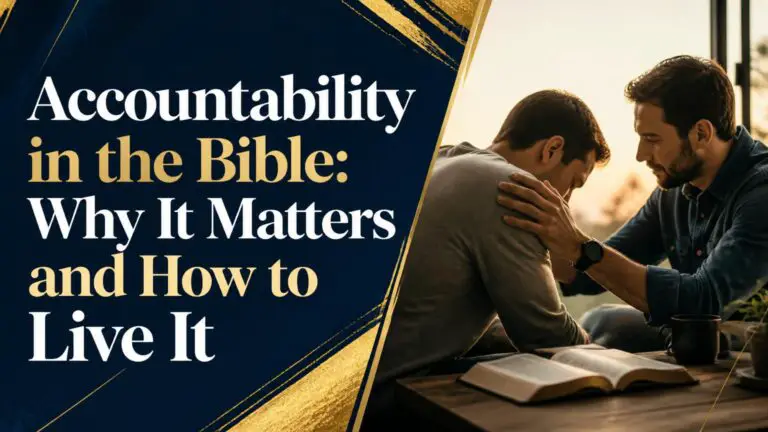Accountability in the Bible