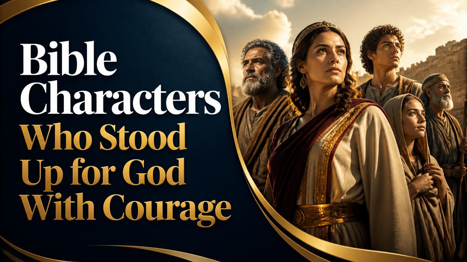 The Ruler Character Examples Bible Characters Who Stood Up for God With Courage - THE WAY WITH CHRIST
