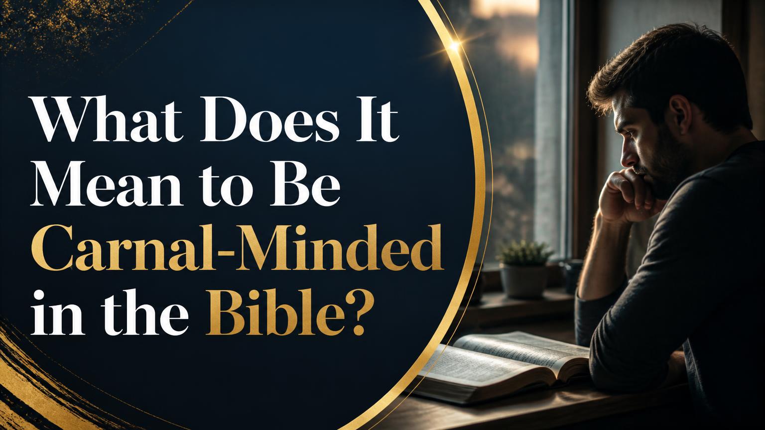 What Does It Mean to Be Carnal-Minded in the Bible? - THE WAY WITH CHRIST