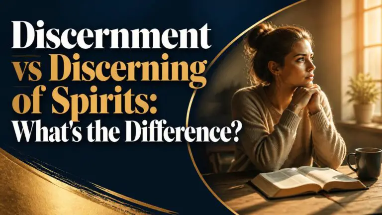 Difference Between Discernment and Discerning of Spirits