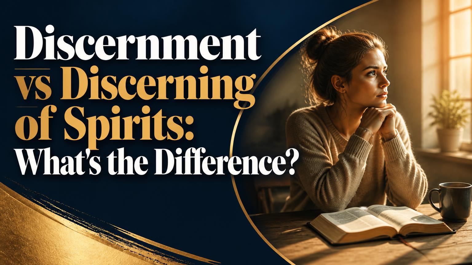 Difference Between Discernment and Discerning of Spirits