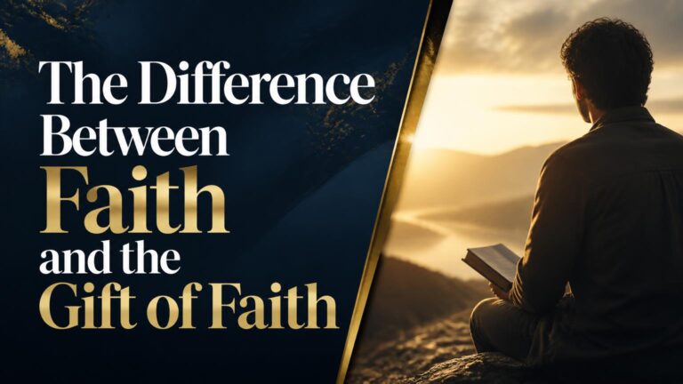 Difference Between Faith and Gift of Faith