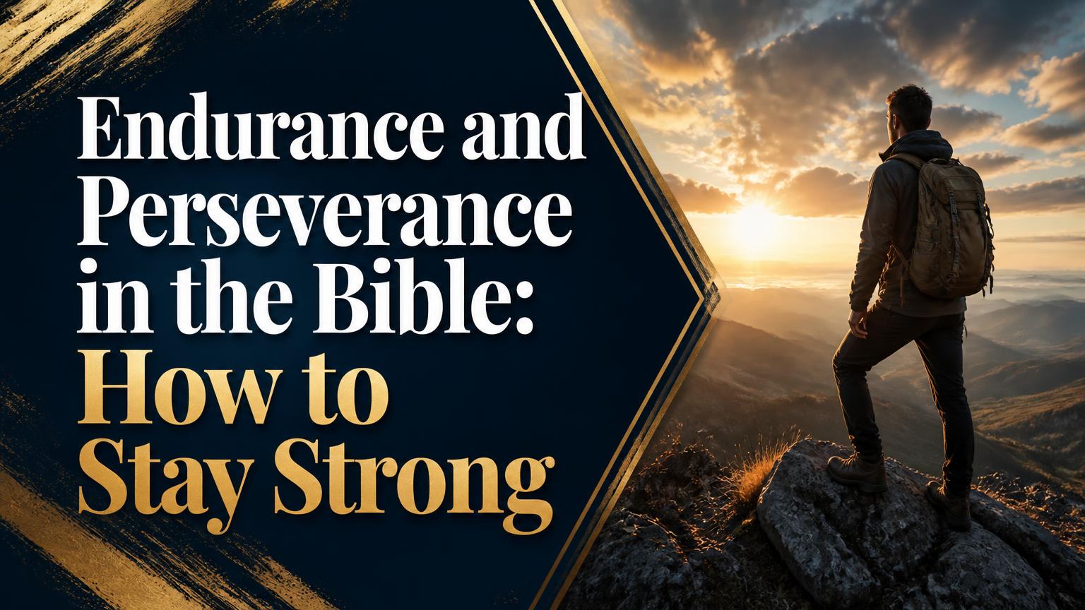 Endurance and Perseverance in the Bible