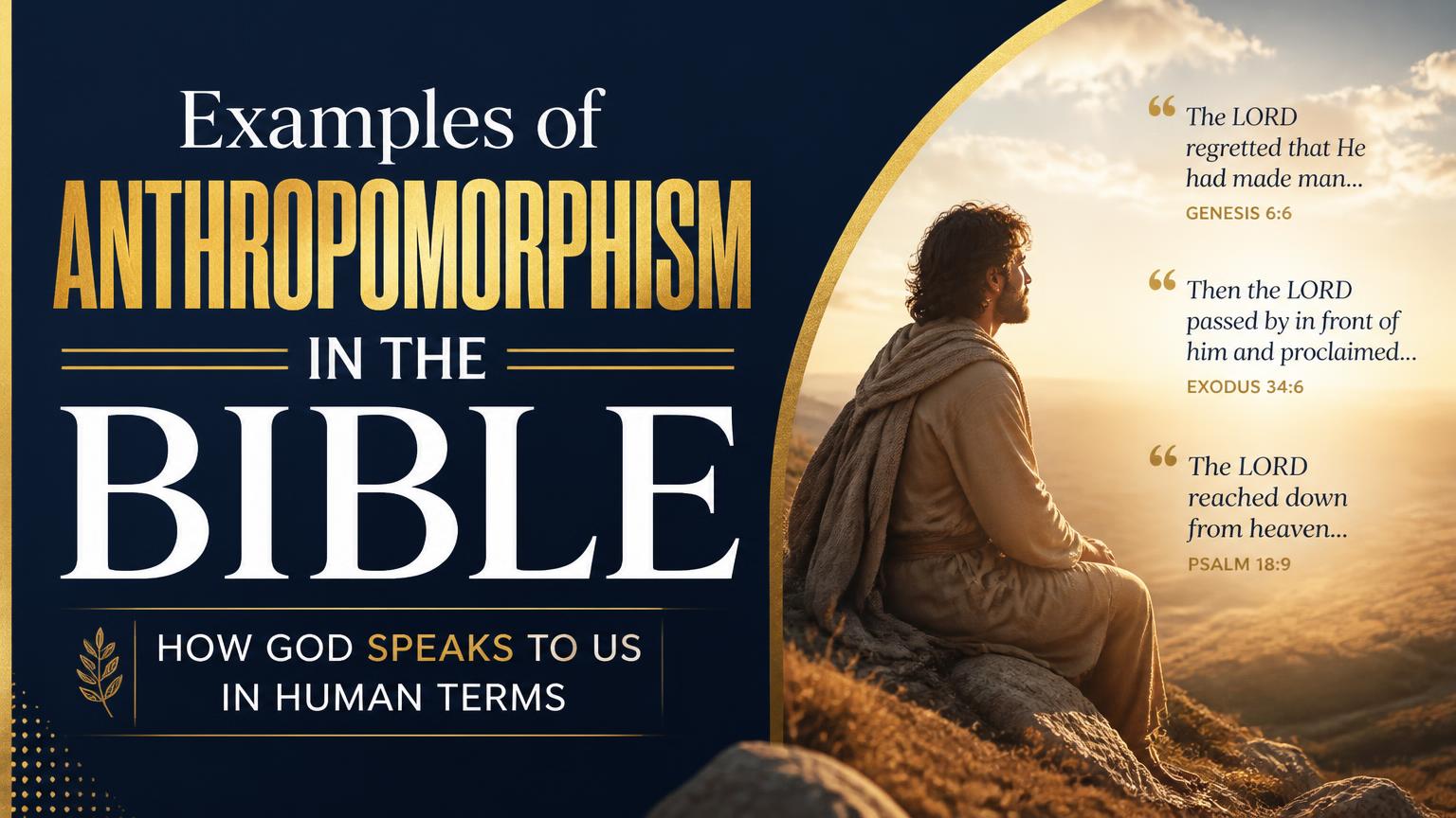 Examples of Anthropomorphism in the Bible - THE WAY WITH CHRIST