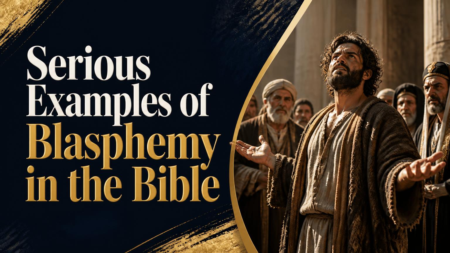 The Ruler Character Examples Serious Examples of Blasphemy in the Bible - THE WAY WITH CHRIST