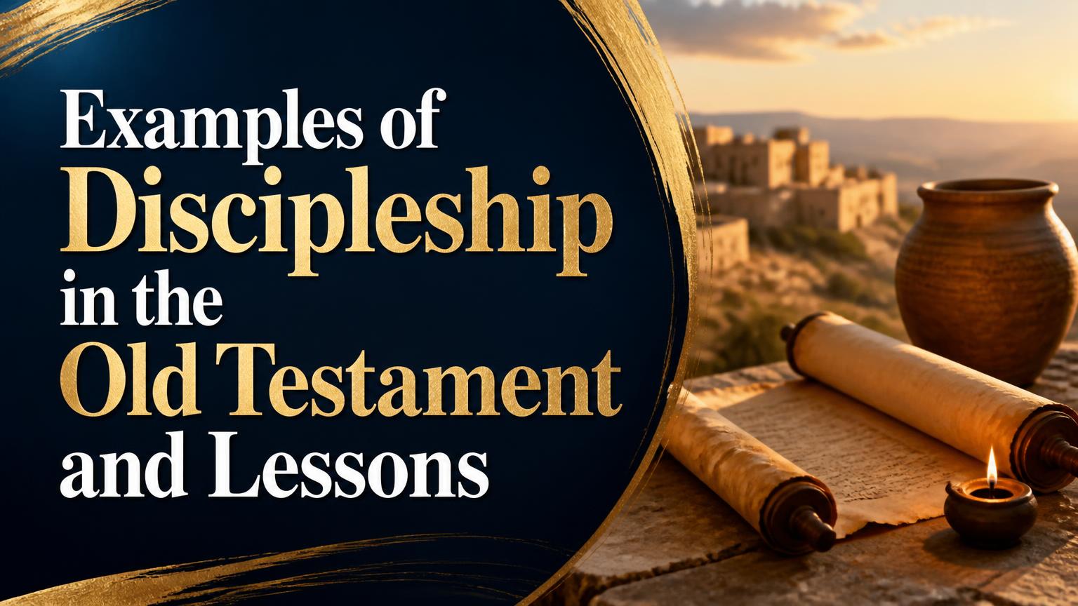 Examples of Discipleship in the Old Testament and Lessons - THE WAY ...