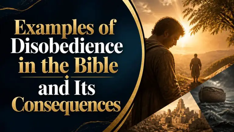 Examples of Disobedience in the Bible