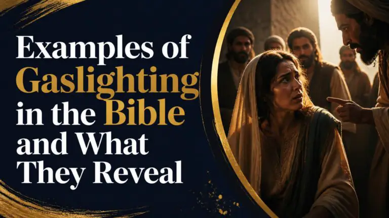 Examples of Gaslighting in the Bible