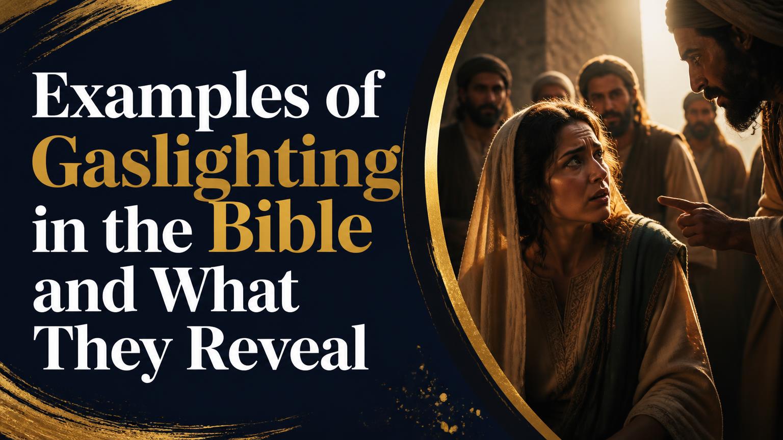 Examples of Gaslighting in the Bible