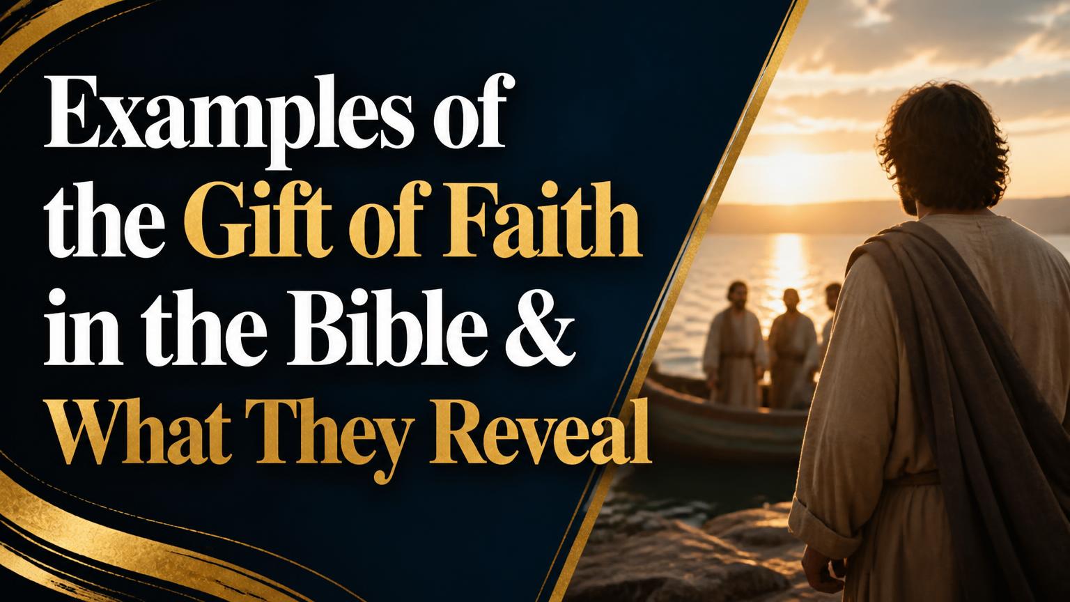 Examples of Gift of Faith in the Bible