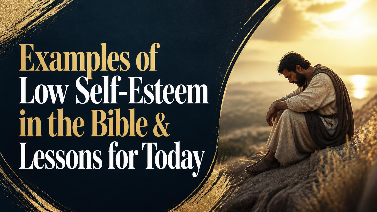 Examples Of Faith In God Examples of Low Self-Esteem in the Bible & Lessons for Today - THE WAY ...