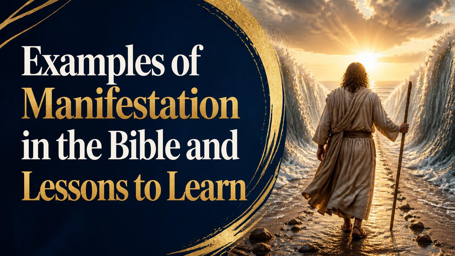 Examples Of Faith In God Examples of Manifestation in the Bible and Lessons to Learn - THE WAY ...