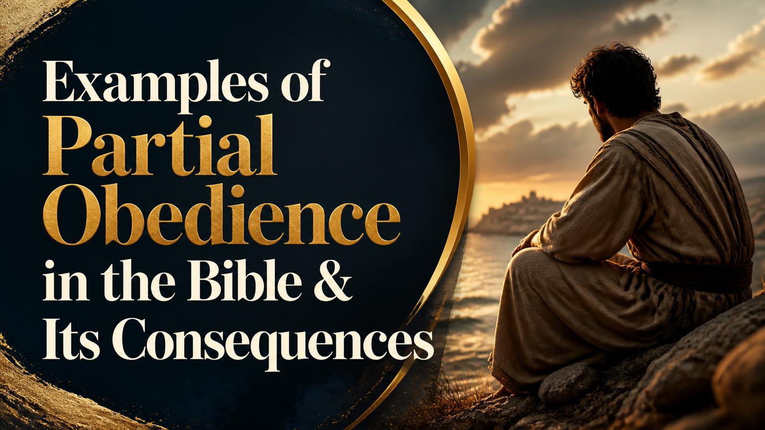 Examples of Partial Obedience in the Bible